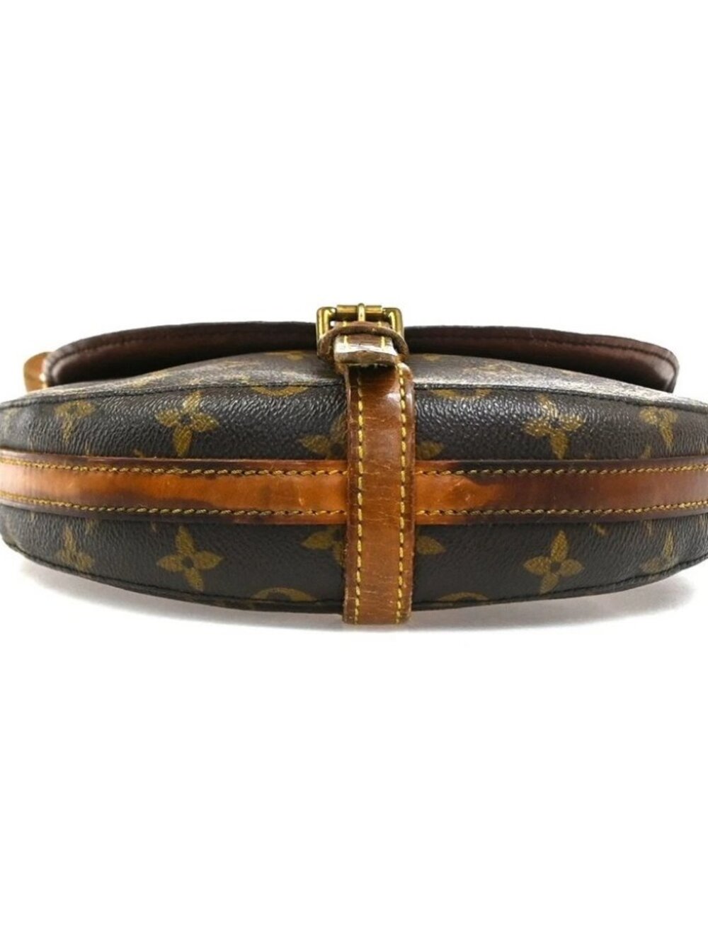 LOUIS VUITTONI Chantilly MM Shoulder Bag Monogram Leather Brown M51233 38YH987 - Picture 6 of 14